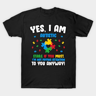 Autism Awareness Gift for Birthday, Mother's Day, Thanksgiving, Christmas T-Shirt